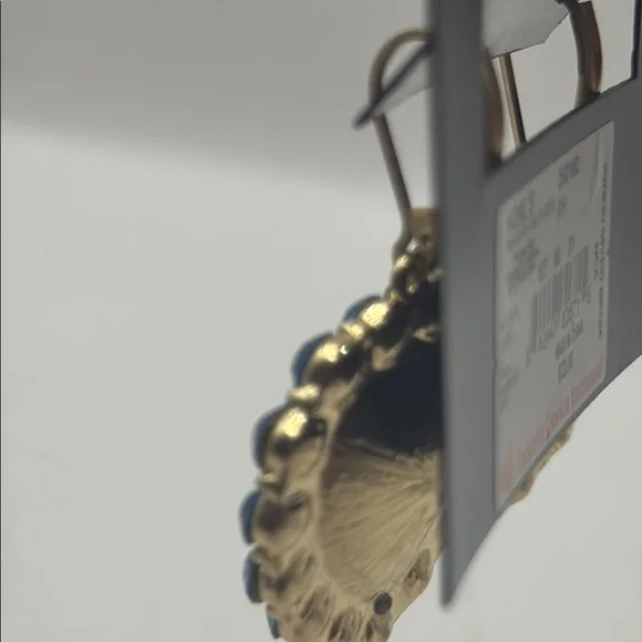 Simply Vera Vera Wang Heart-Shaped Blue and Purple Earrings - Picture 5 of 5